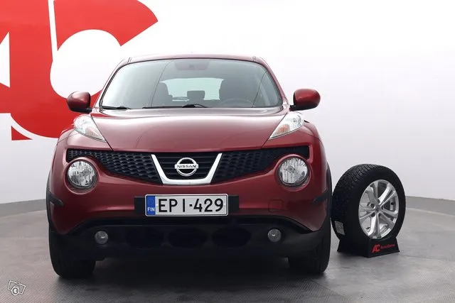 Nissan Juke 1,6L Pure Drive Acenta 2WD 5MT Elegance Alloys Connect - / TÄYD.HUOLTOKIRJA / NAVI / KAMERA / VAKKARI / LOHKOLÄM. / ILMASTOINTI / Image 8